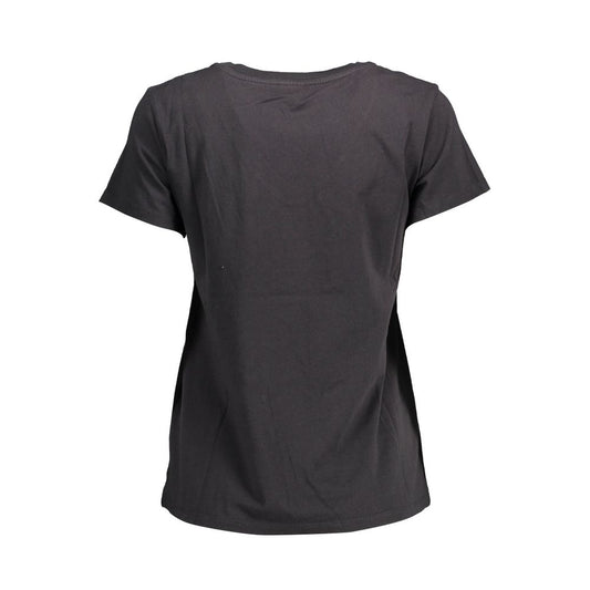 Black Cotton T-Shirt