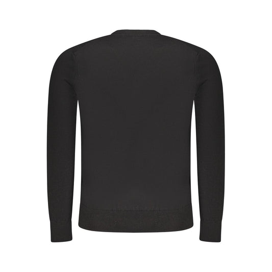 Black Cotton Sweater