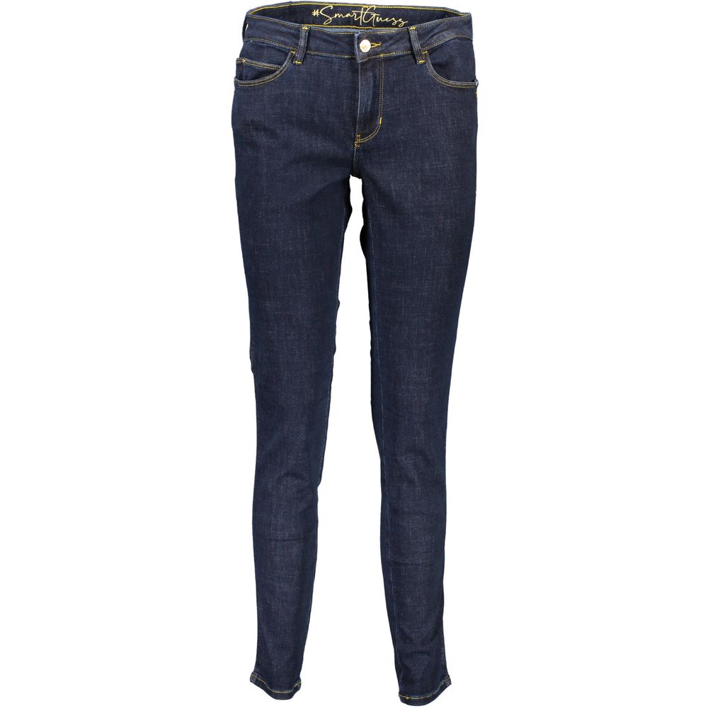 Blue Cotton Jeans Denim