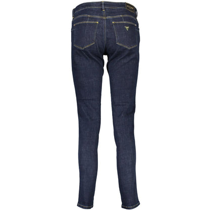 Blue Cotton Jeans Denim