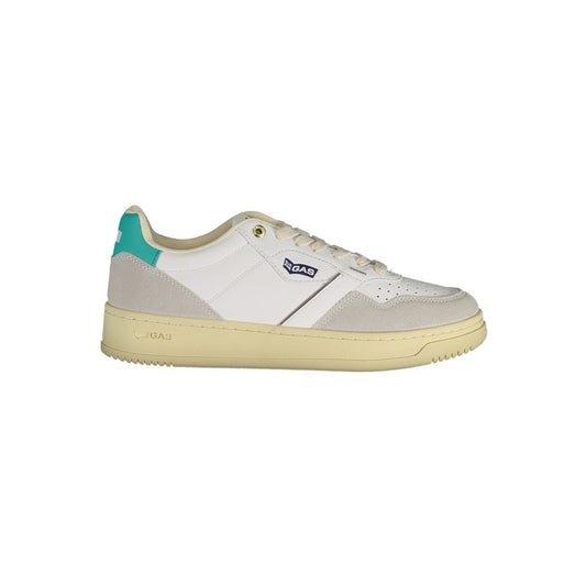 White Artificial Leather Women Sneaker