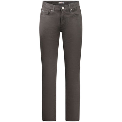 Black Cotton Jeans Denim