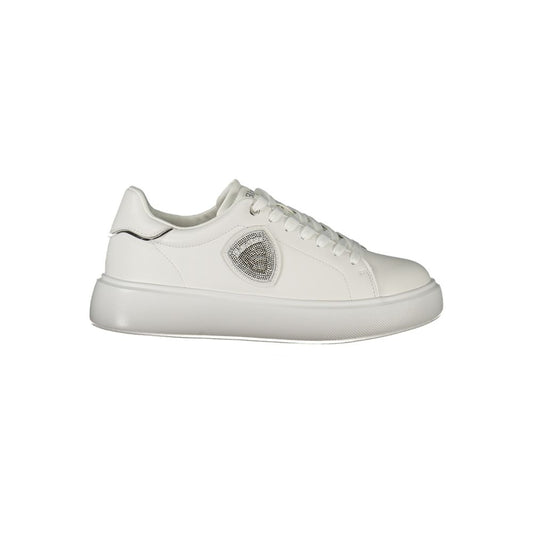 White Leather Women Sneaker