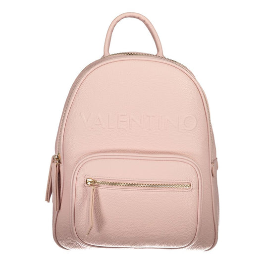 Pink Polyethylene Handbag