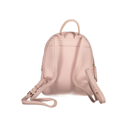 Pink Polyethylene Handbag