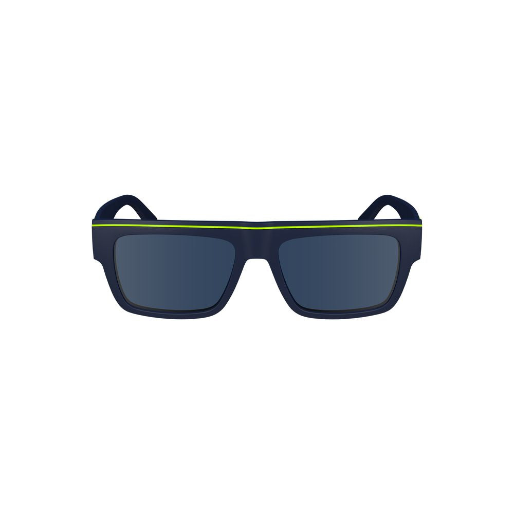 Blue Plastic Men Sunglasses
