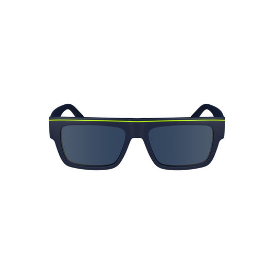 Blue Plastic Men Sunglasses