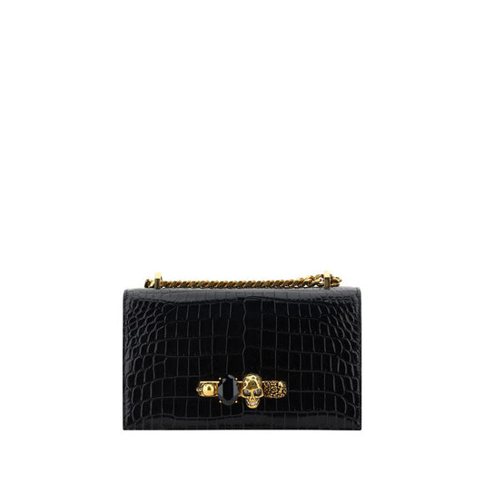 Black Calf Leather Bos Taurus Shoulder Bag