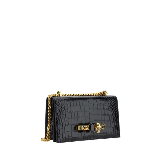 Black Calf Leather Bos Taurus Shoulder Bag