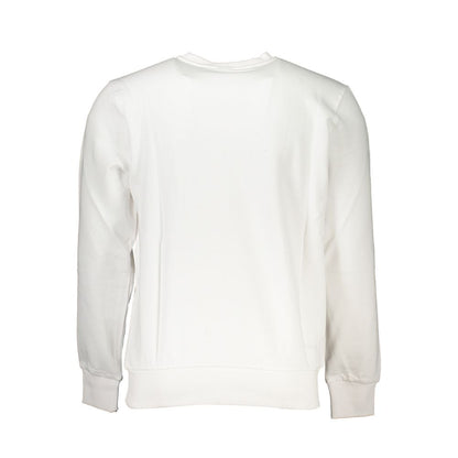 White Cotton Men Sweater