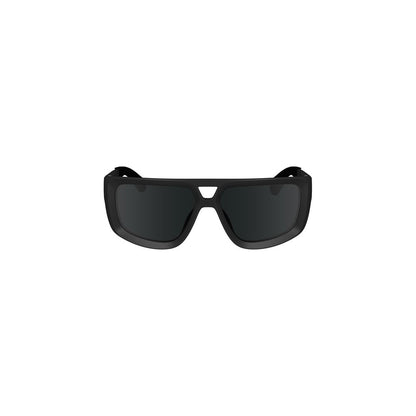 Black Plastic Men Sunglasses