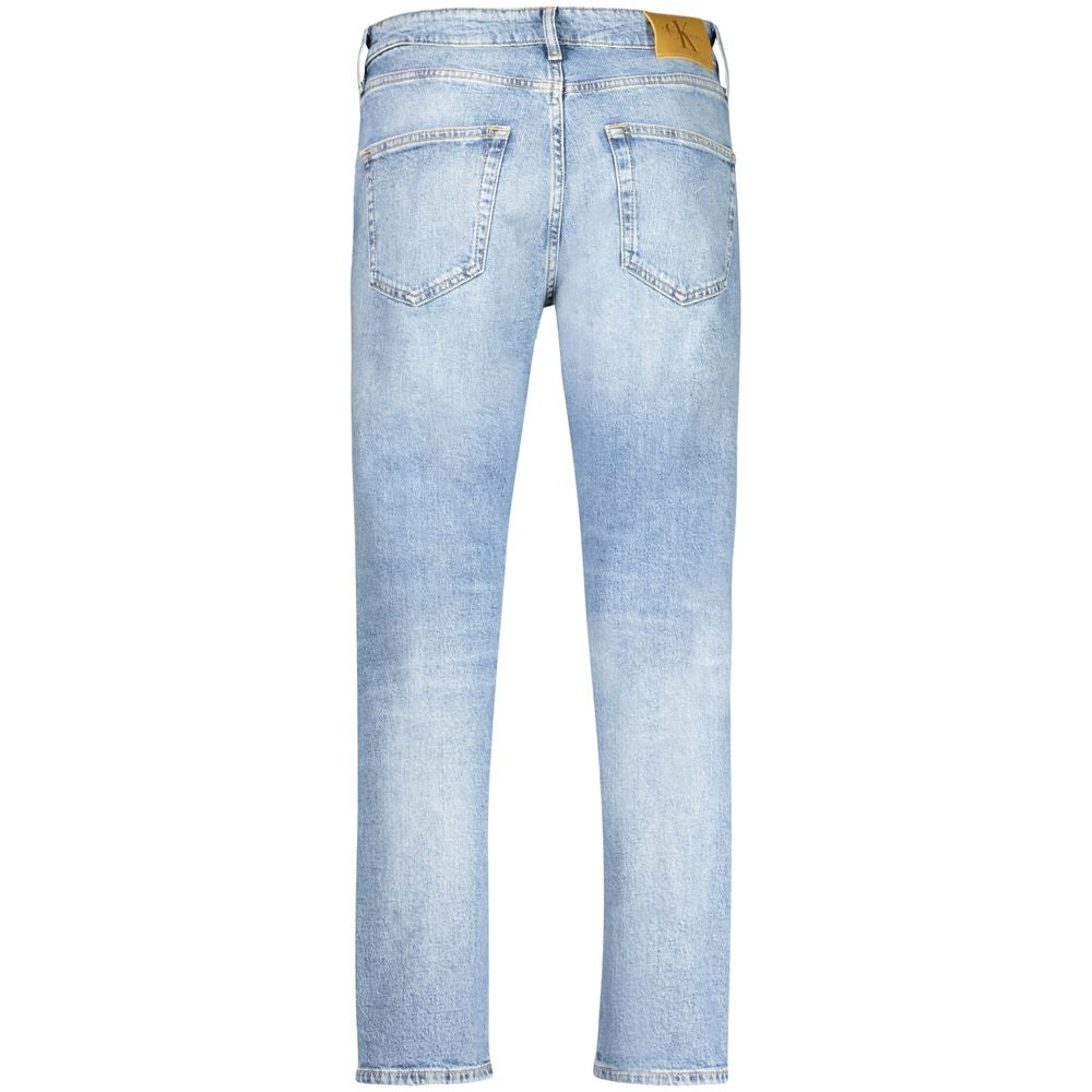 Blue Cotton Men Jeans
