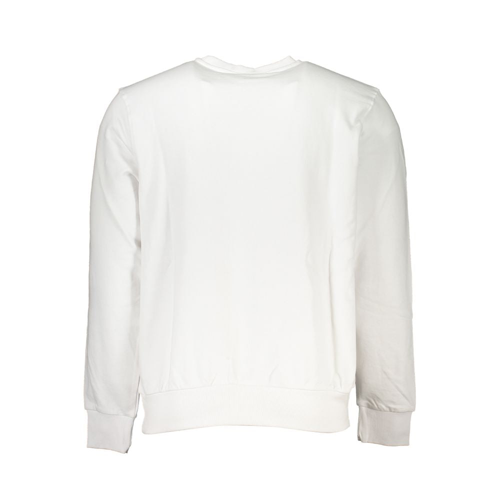 White Cotton Men Sweater