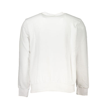 White Cotton Men Sweater