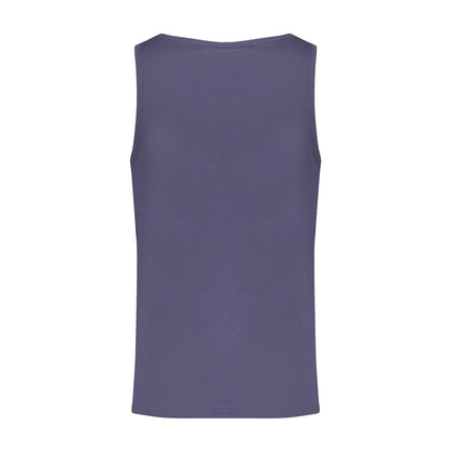 Blue Cotton Men Shirt