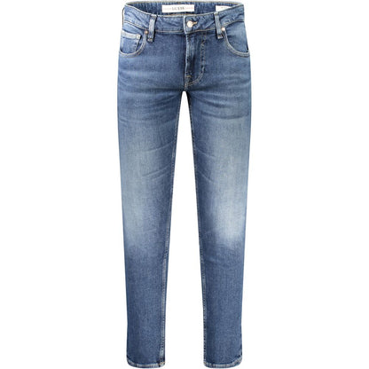 Blue Cotton Jeans Denim