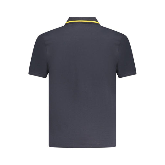 Blue Cotton Polo Shirt