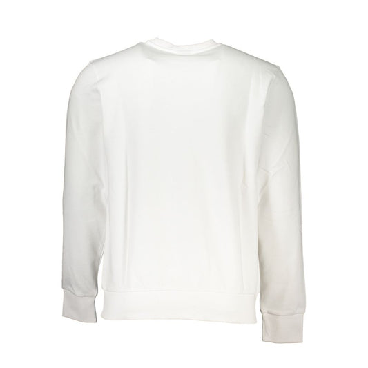 White Cotton Men Sweater