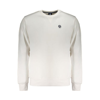 White Cotton Men Sweater
