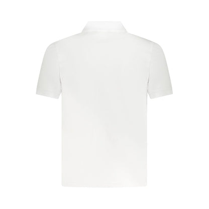 White Cotton Polo Shirt