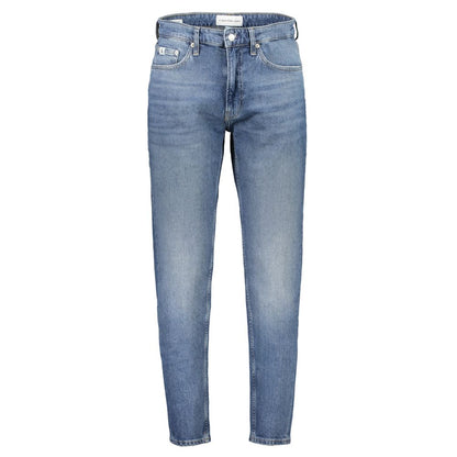 Blue Cotton Men Jeans