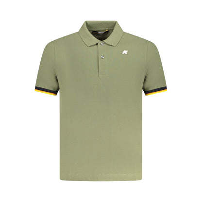 Green Cotton Polo Shirt