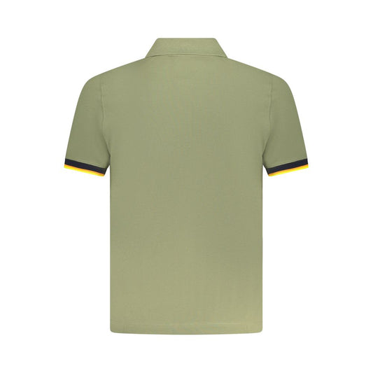 Green Cotton Polo Shirt