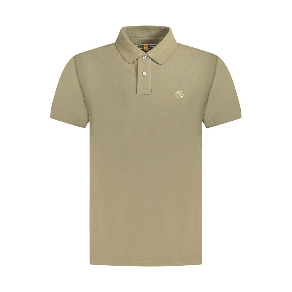 Marrone Cotton Men Polo