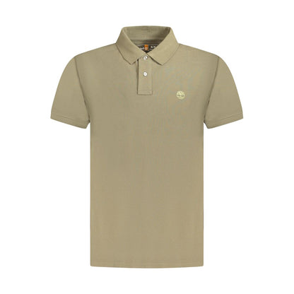 Marrone Cotton Men Polo