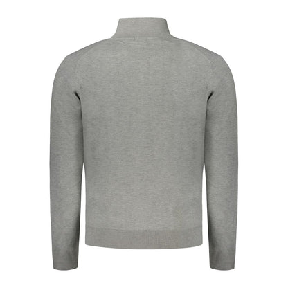 Brown Polyester Men Cardigan
