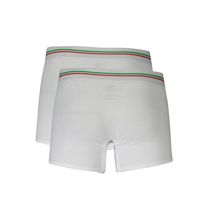 White Cotton Men Boxer
