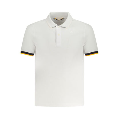 White Cotton Polo Shirt