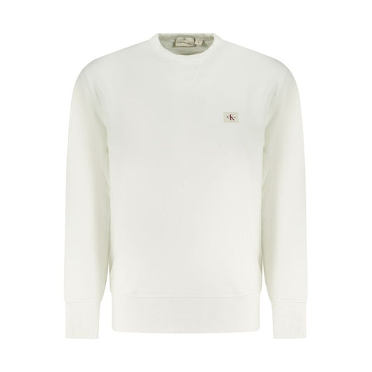 White Cotton Men Sweater