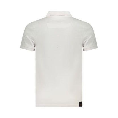 White Cotton Polo Shirt