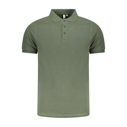 Green Cotton Polo Shirt
