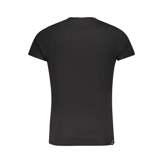 Black Cotton T-Shirt