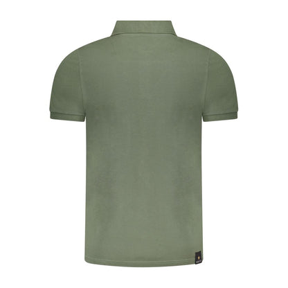 Green Cotton Polo Shirt