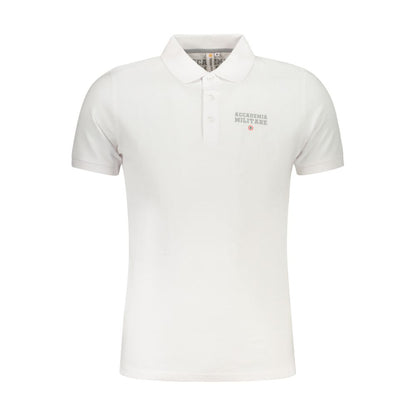 White Cotton Polo Shirt