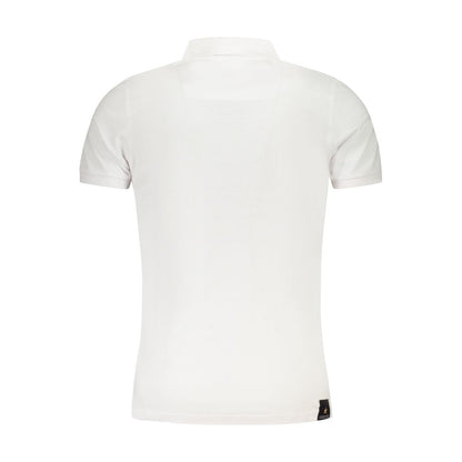 White Cotton Polo Shirt