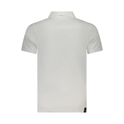 White Cotton Polo Shirt