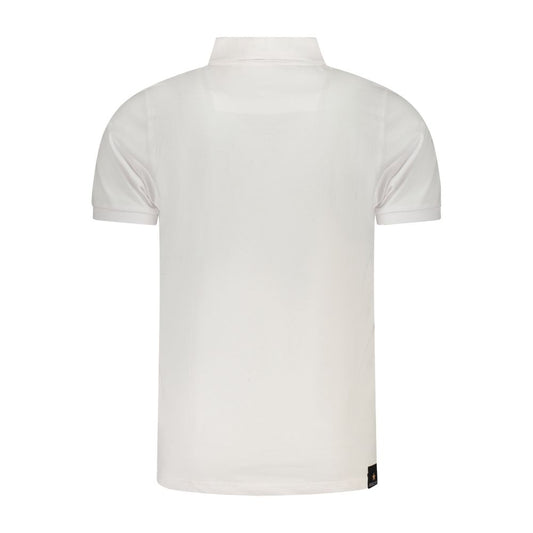 White Cotton Polo Shirt