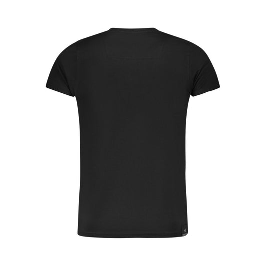Black Cotton T-Shirt