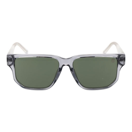 Gray Stainless Steel Sunglasses