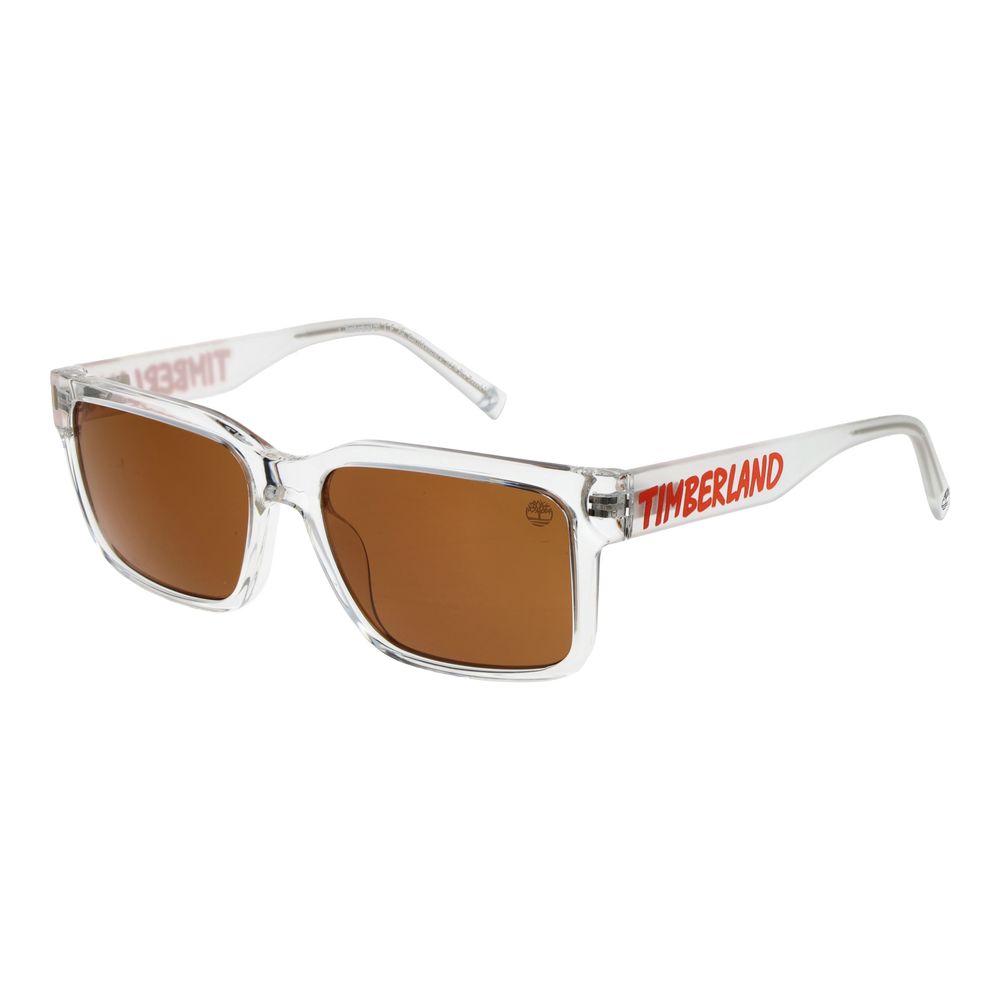 Transparent Stainless Steel Sunglasses