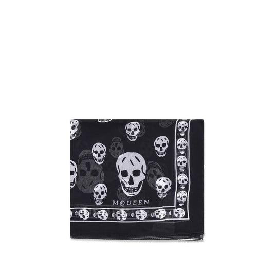 Black Silk Scarf