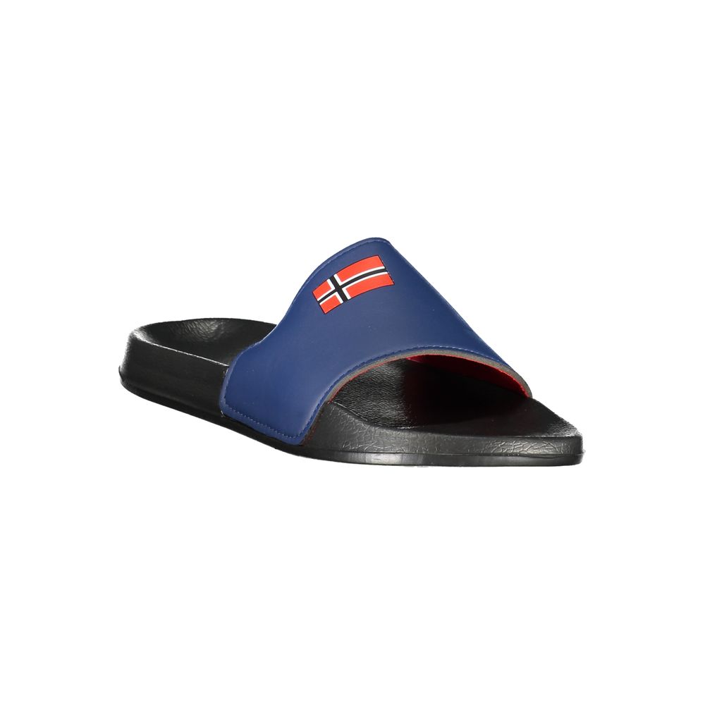 Black Plastic Mens Sandal