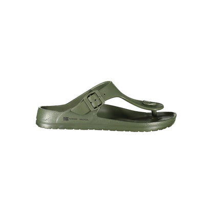 Green Plastic Mens Sandal