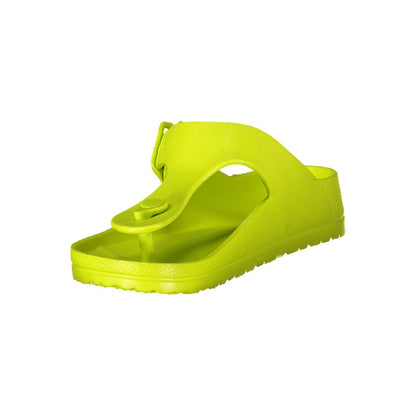 Yellow Plastic Women Sandal