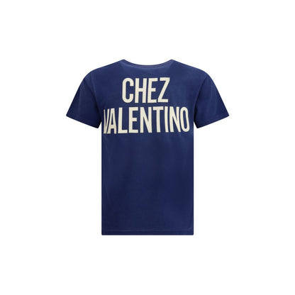 Blue Cotton T-Shirt