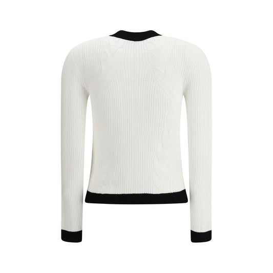 White Viscose Cardigan